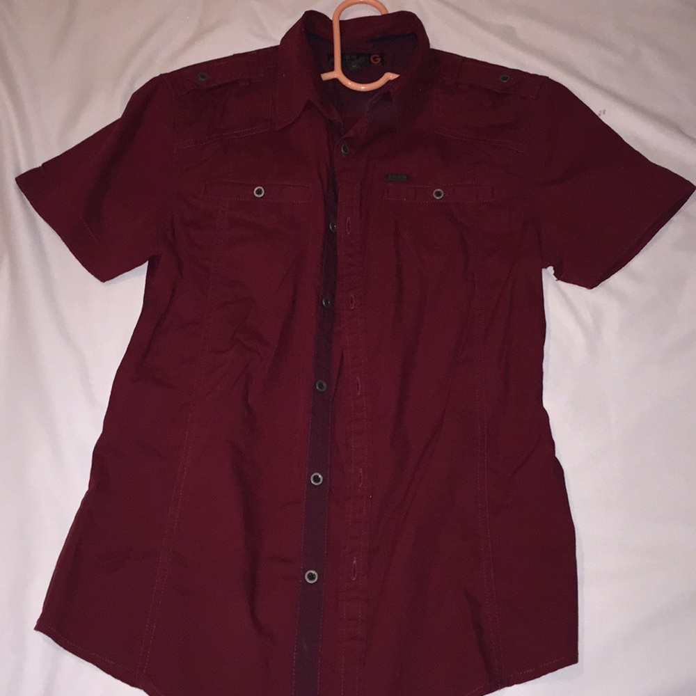 Guess collared button down shirt